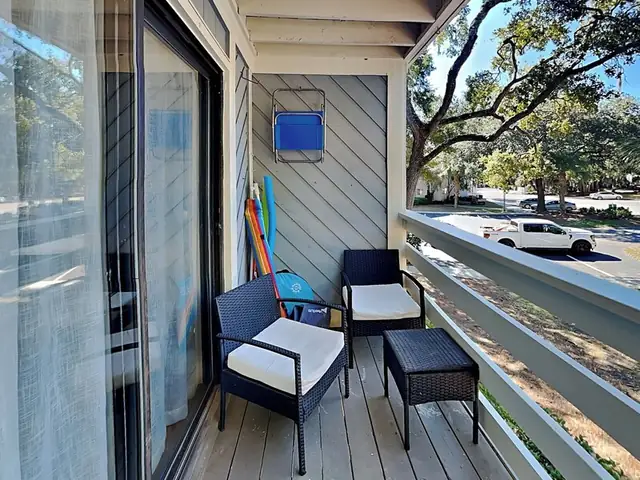 Balcony at Fiddler’s Cove 10G
